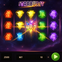 BetAmo - Starburst Slot Game