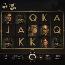 BetAmo - The Invisible Man Slot Game - NetEnt
